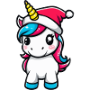 Einhorn Weihnachten
