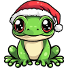 Frog Christmas