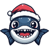 Piranha Fish Christmas