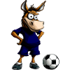 Soccer Donkey blue