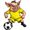 Piggy Football / Yellow Piggy