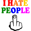 I hate people