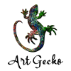 Bunter Gecko - Art Gecko