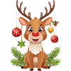 Christmas - Sweet Reindeer