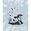 Winter Cranes