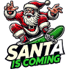 Le Père Noël arrive