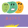 Autistic Art - Masks