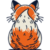 Queue touffue, queue de renard