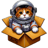 Astronaut Cat