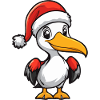 Pelikan Vogel Weihnachten