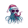 Méduse Noël drôle
