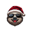 Sloth Christmas Funny