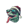 Chameleon Christmas Funny