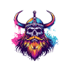 Viking Odin Skull
