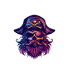 Pirate Skull Captain