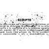 Définition de scripte