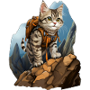 Cats Mountaineer / Hiking Cat