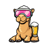 Bière de ski Camel