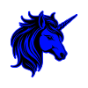 Einhorn Tier Porträt