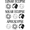 Lunar Eclipse Solar Eclipse Apocalypse