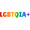 Rainbow LGBTQIA plus gay pride