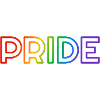 PRIDE rainbow LGBTQ gay