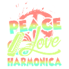 Peace Love Harmonica