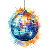 A disco ball
