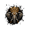 Elephant Crown Animal