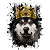 German Shepherd Dog Animal Crown