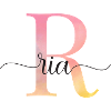 L | Monogramme | Nom | Ria |Aquarelle