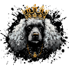 Dog Poodle Animal Crown