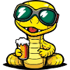 Snake Cobra Ski Beer