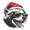 Skunk Christmas Funny
