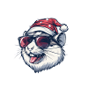 Hamster Noël drôle