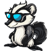 Skunk Comic Cool