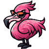 Flamingo Comic Cool
