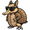 Armadillo Comic Cool