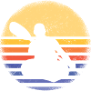 Kayakiste Rétro Sunset Kayak
