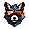 Fox Head Portrait Cool