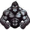 Gorilla Gym Muscles Beast