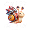Enjoy the Run Turbo Snail