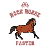 Fumier de cheval de course