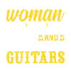 Femme Plusieurs Guitares Guitariste Fille