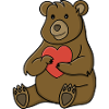 Bear in love
