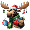 Reindeer Winter Joy