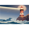 Phare la nuit