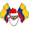 Santa Claus flags Columbia