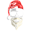 Santa Claus Face Christmas