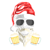 Santa Claus Face Christmas